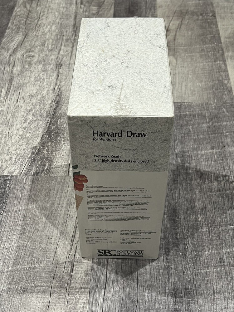 Harvard Draw For Windows - Microsoft Windows/SPC - NEW/SEALED/VINTAGE