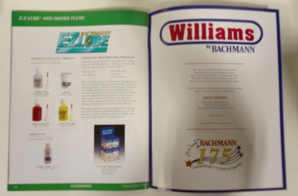 Williams by Bachmann 2008 Traditional Line Catalog
