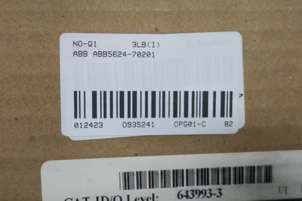 Abb ABB5624-70201 Vertical Panel Meter 120v-ac 0-100kpa