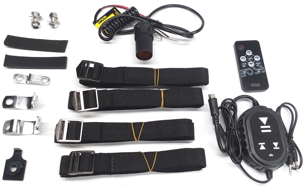 Boss 450 Watt LED Bluetooth Black Stereo System (ATV30BRGB)