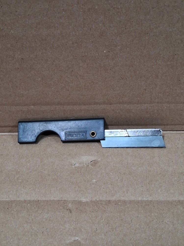 Vintage Derma-Safe Sicoa Folding Utility Razor