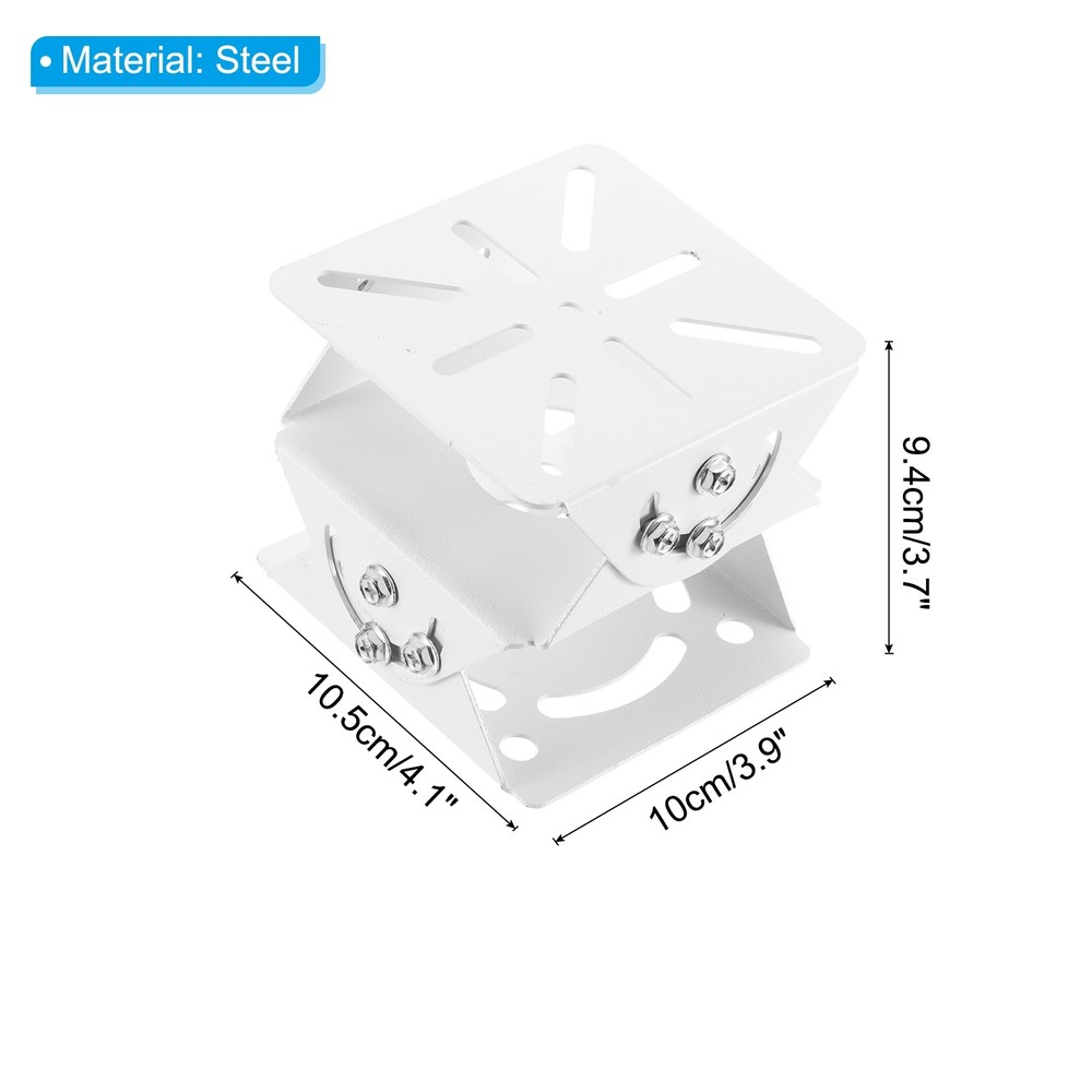 1 Pack Security Camera Joint Mount 3.9" 3-Axis Bracket Steel