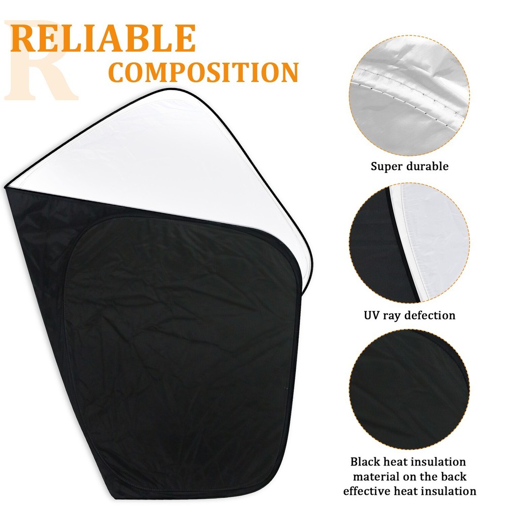 57*31.5" Foldable Sun Shade for Lexus - Windshield UV/Heat Block Shield Visor US