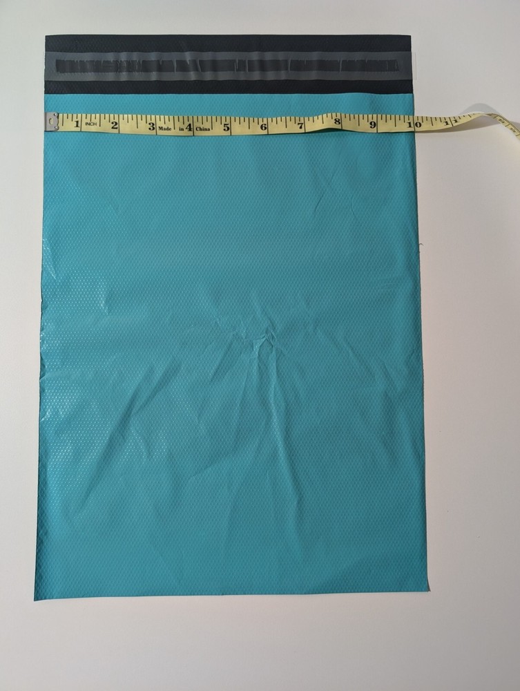 10x13 Poly Mailers - Teal - 90 Count - Thin!