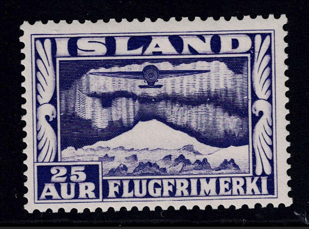 Iceland SC# C17a Mint Light Hinged - S31135