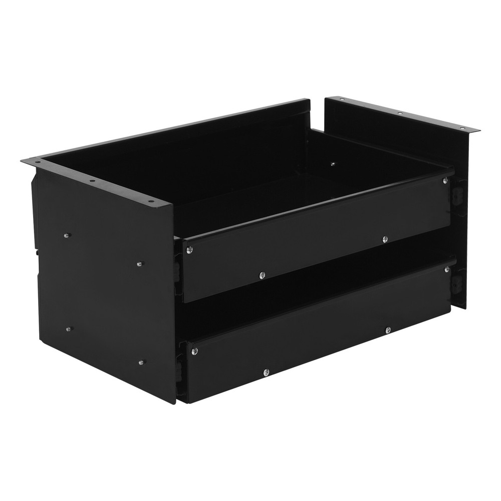 Under Desk Pull-Out Drawer 2-tier Sliding Storage Drawer, Under Desk Drawer