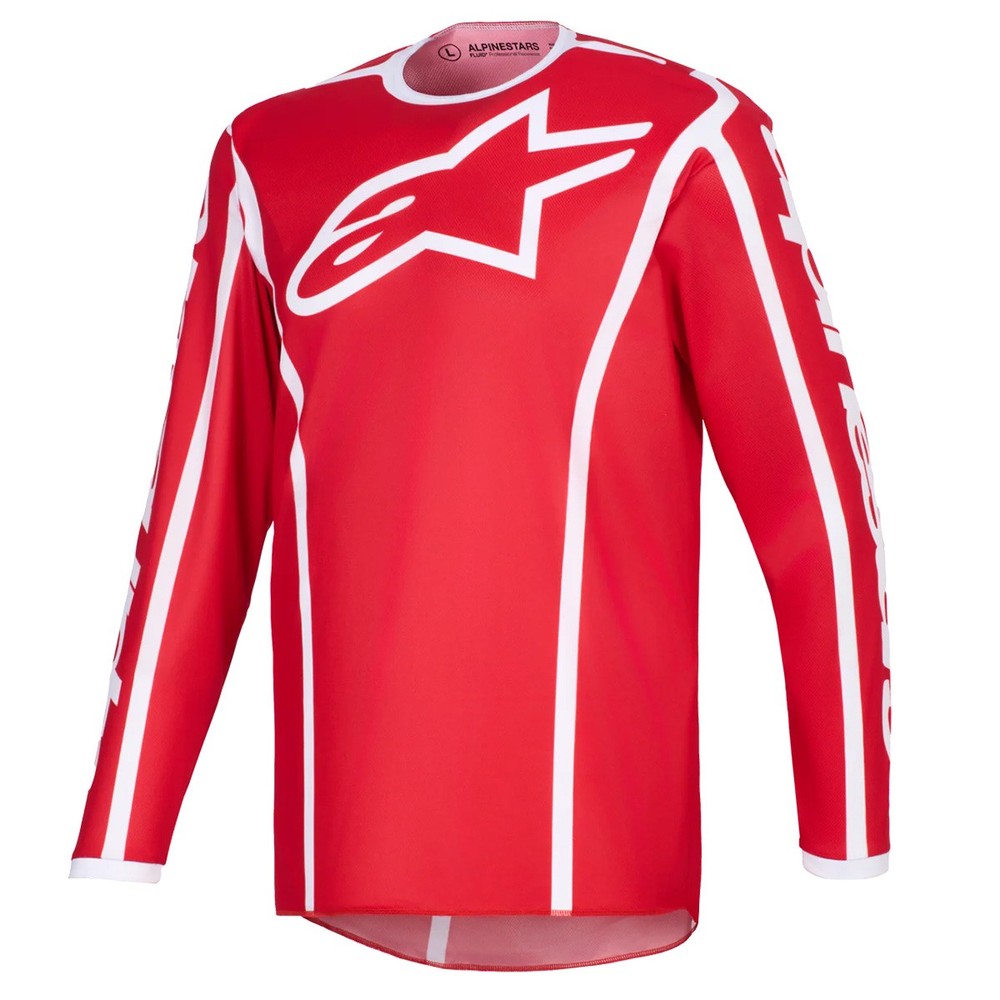 Alpinestars Fluid Apex Jersey - Red / White