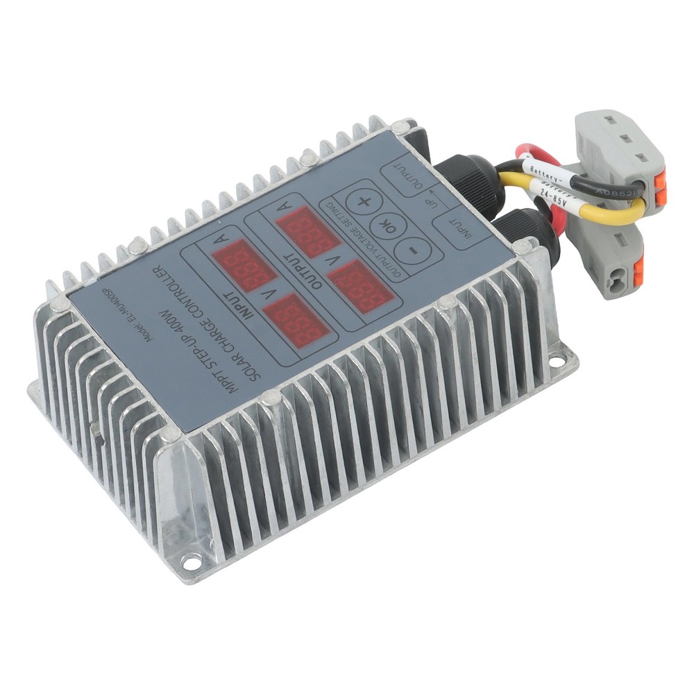 LABLT Waterproof Solar Panel Regulator Boost MPPT 24‑85V LED Display Adjustable