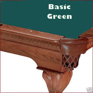 9' Basic Green ProLine Classic Billiard Pool Table Cloth Felt - SHIPS FAST!