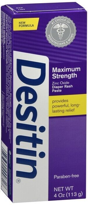 Desitin Max Strength Diaper Rash Paste 4oz