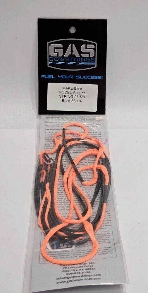 GAS BOWSTRINGS  MATHEW 93 5/8 SPRING- BUSS-33 1/4