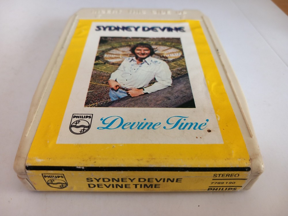 Sydney Devine Devine Time 8 Track Tape Cartridge [NOT SERVICED / UNTESTED]