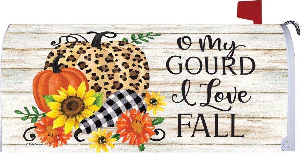 O My Gourd Mailbox Cover