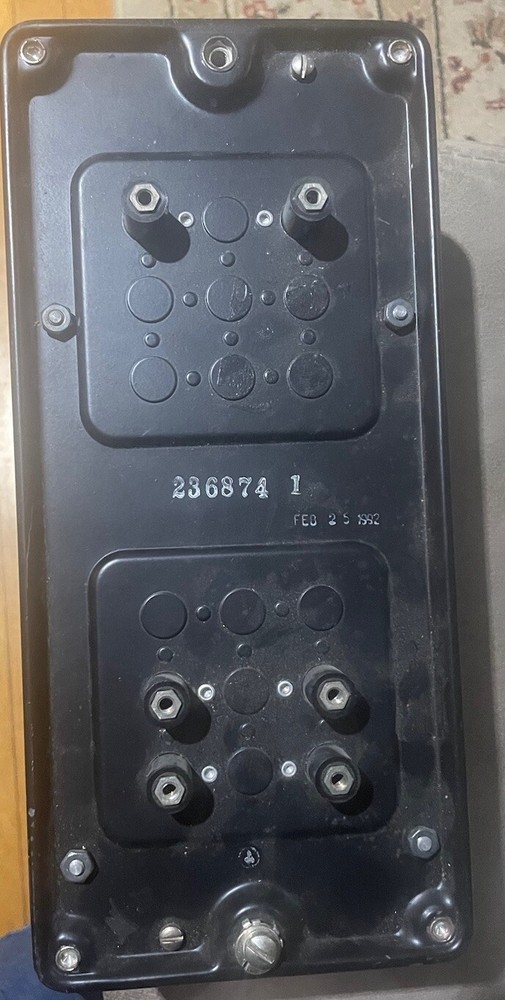 Westinghouse Triplex Ammeter Scale 0 - 1200