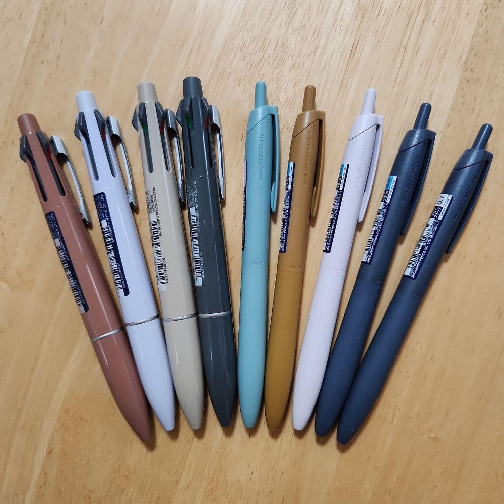 [Limited] JETSTREAM4&1 Single Light Touch Blue Black Total 9 items