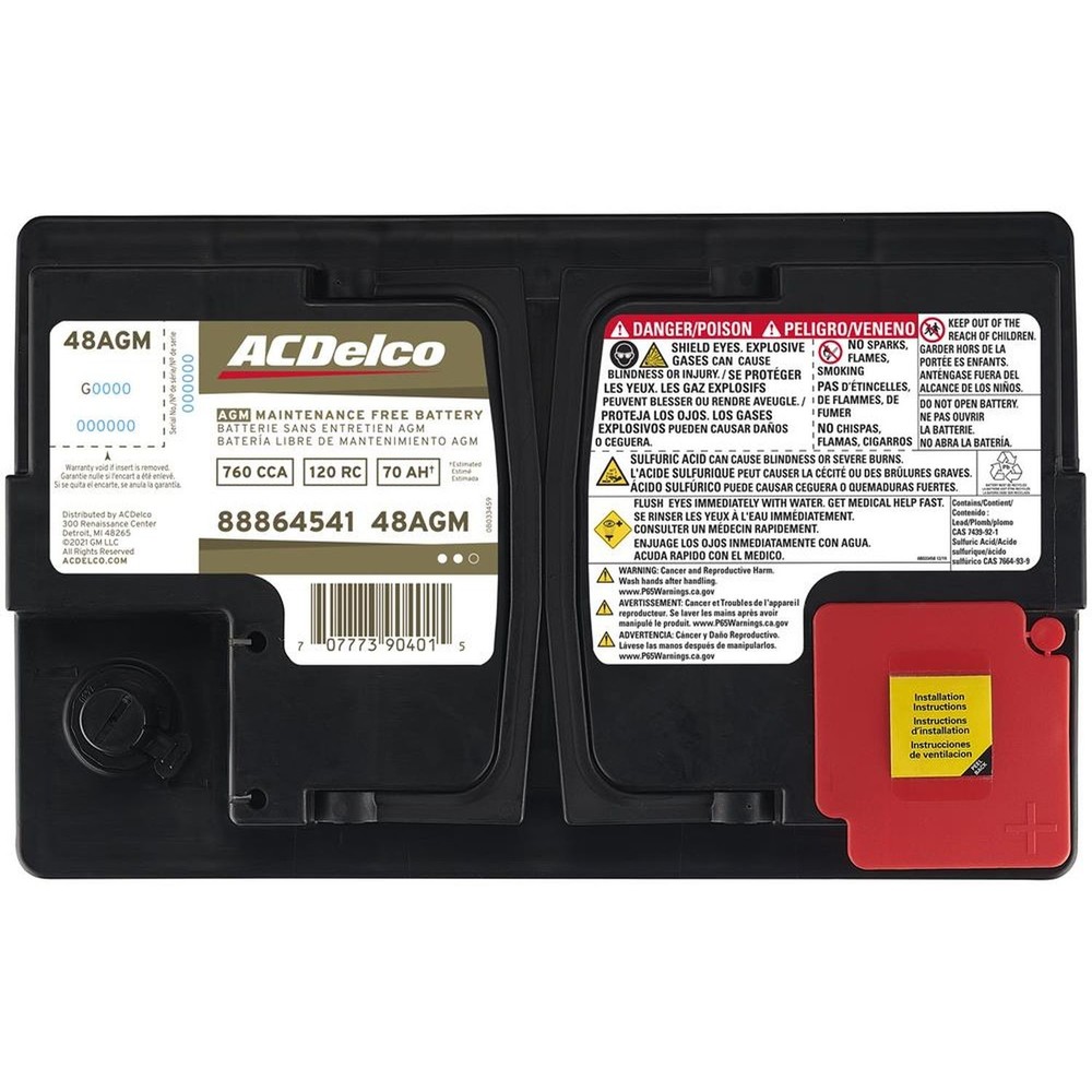 ACDelco 48AGM Vehicle Battery