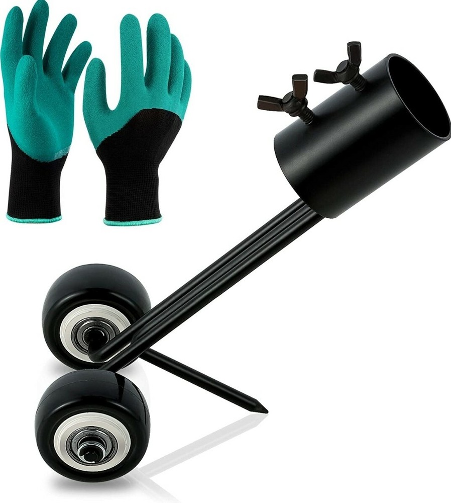 EtekStorm Weed Puller Stand Up Weeder Strong Metal Frame