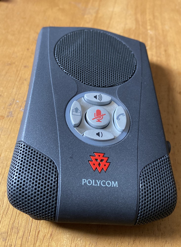 Polycom Communicator USB Speakerphone Model CX100 Good Condit. Audio Conference