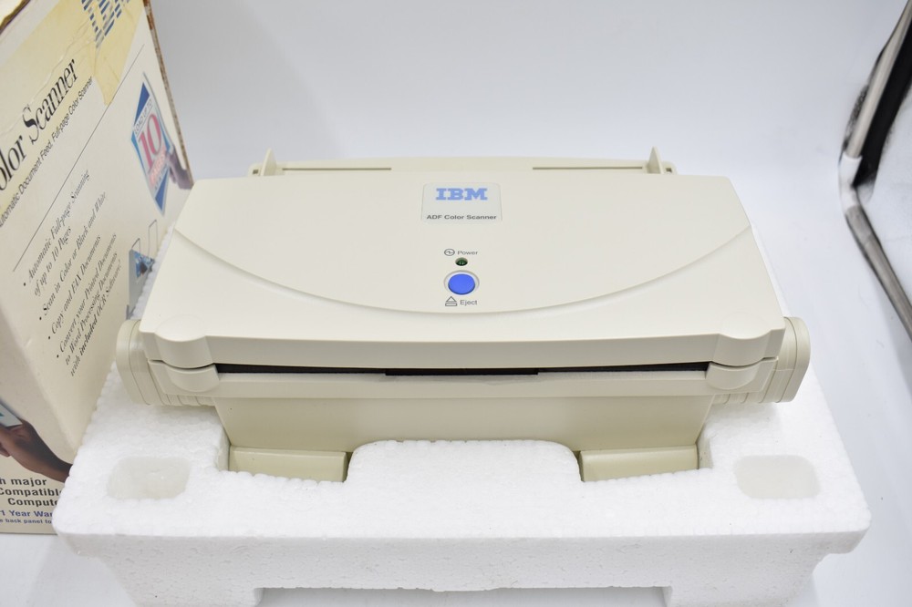 IBM Options Automatic Document Color Scanner SC-629- In Original Box