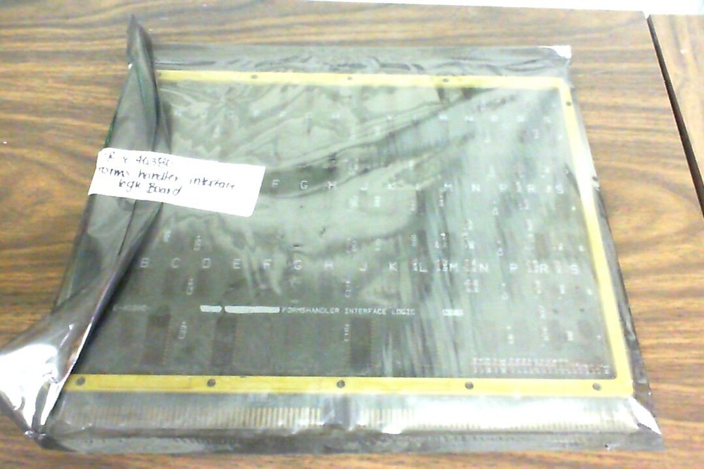 RARE VINTAGE NCR E-40380 FORMS HANDLER INTERFACE LOGIC MODULE