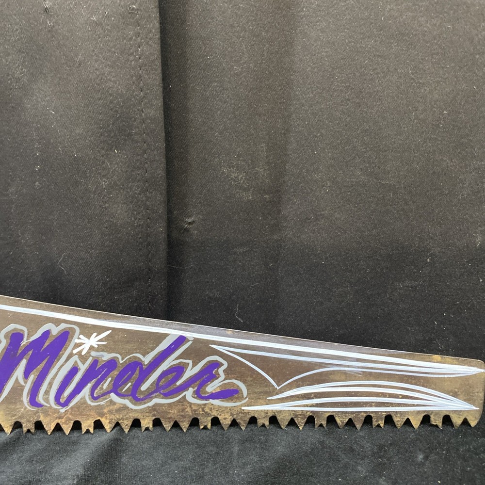 Hand painted Hand Saw Dr Rogers Bone Minder