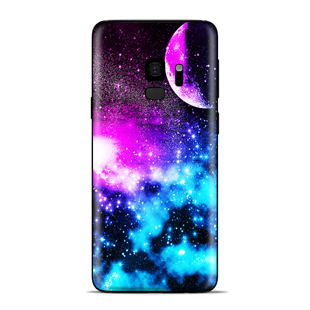Samsung Galaxy S9 Skins Wrap - Galaxy Fluorescent