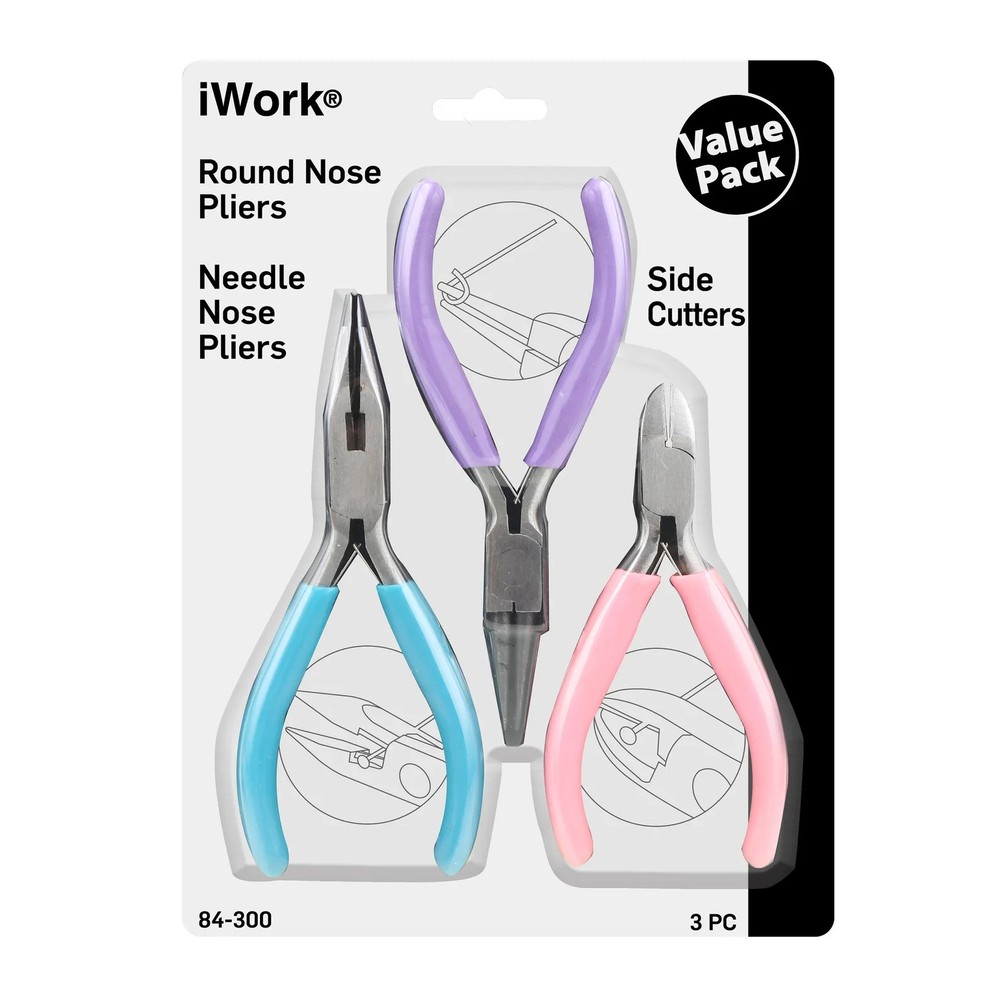 Olympia Tools iWork Value Pack 3 PC Pliers / Cutter Set NEW