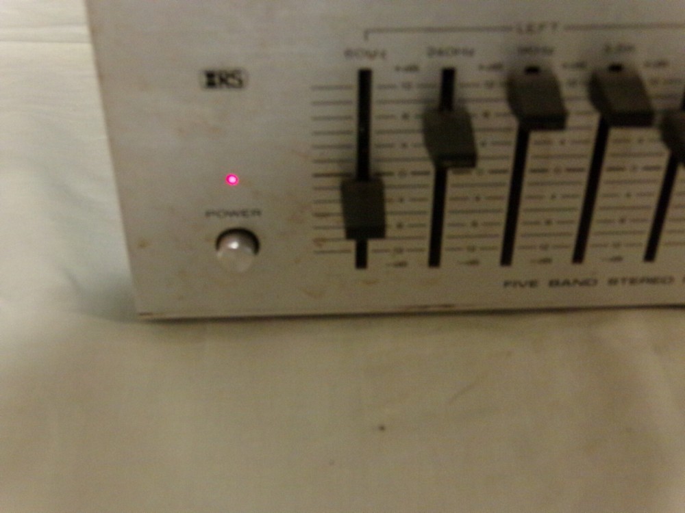 Realistic 31-1988A Frequency Equalizer 5-Band EQ - UN-TESTED