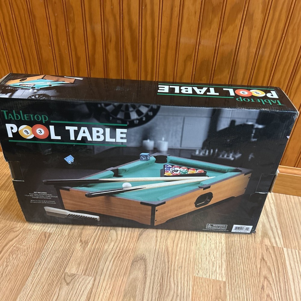 Tabletop Pool Table
