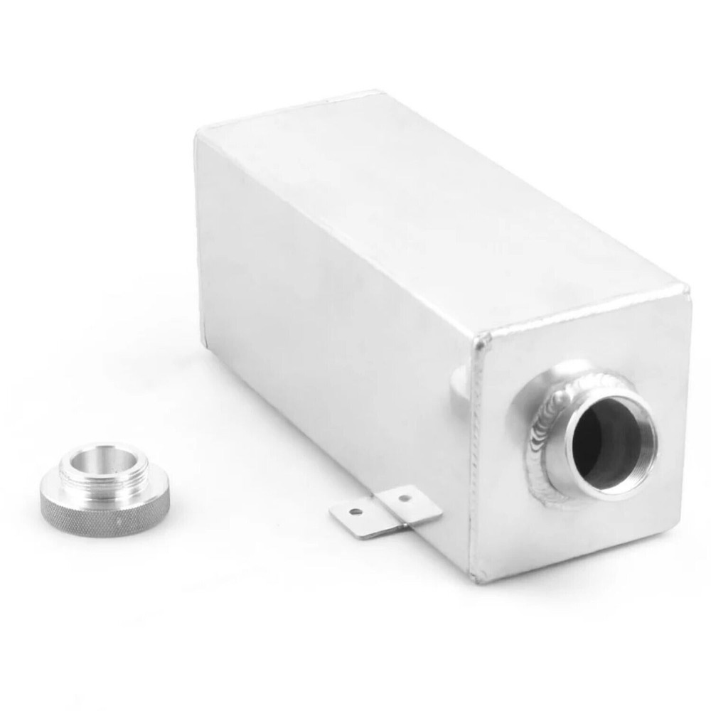 1.7L Aluminium Windscreen Washer Bottle Intercooler Spray Tank With Cap Silver