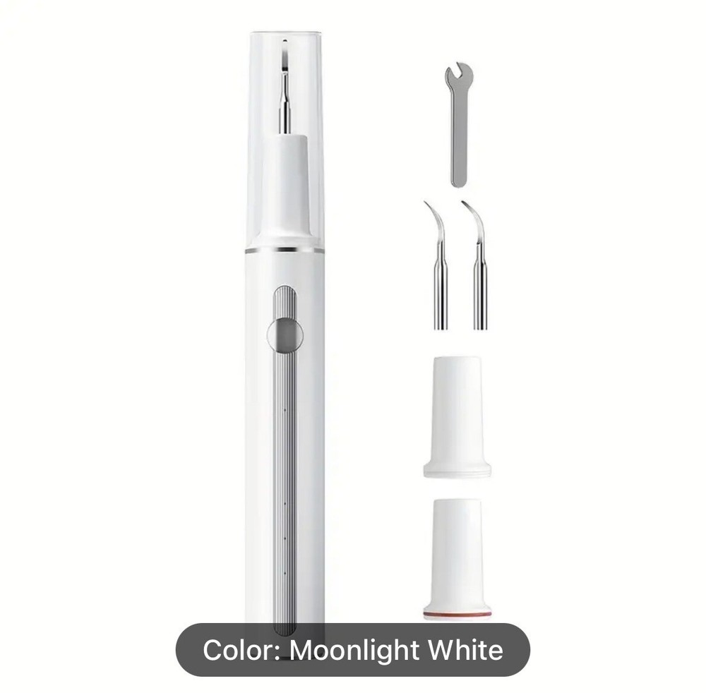 Electric Rechargeable Plaque Remover for Teeth,Teeth Cleaning kit with LED Light