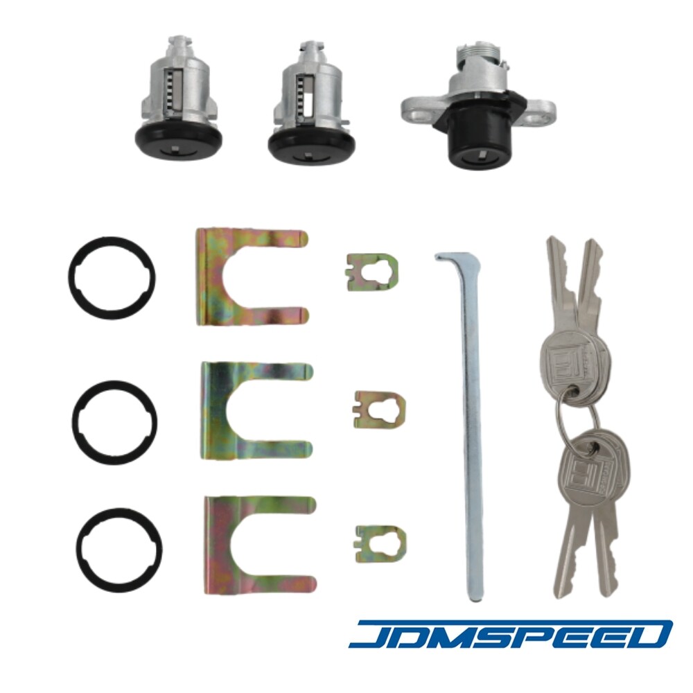 Doors & Hatch Lock Cylinder Set For 1993-2002 Camaro Firebird PY472