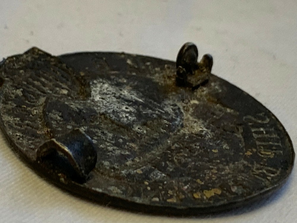 WWI War Service Ship Building Pin