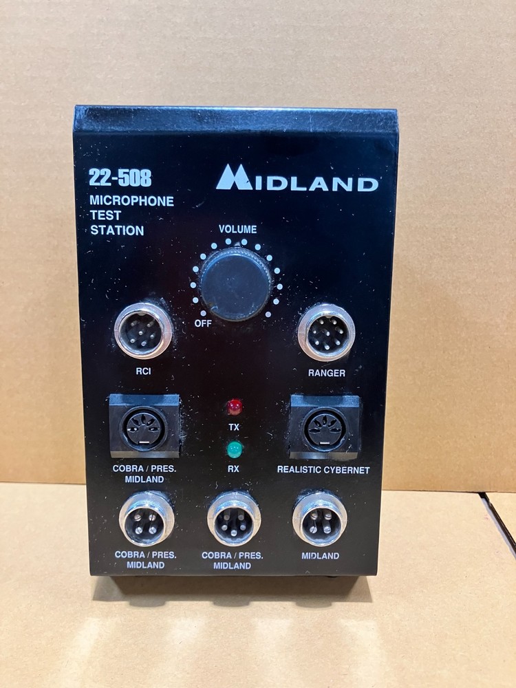 Midland Microphone Test Station model#22-508
