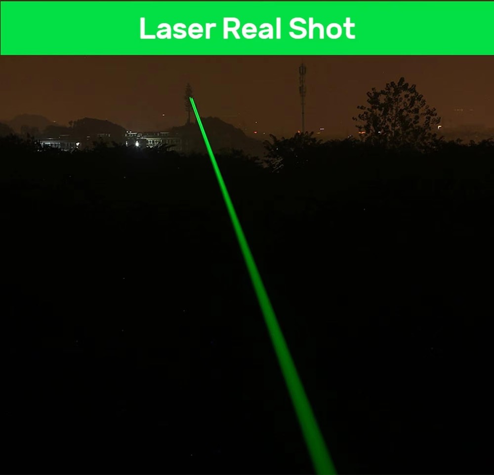 IVVTRYI Long Range Green Pointer Pwith On/Off Switch Button, L, red