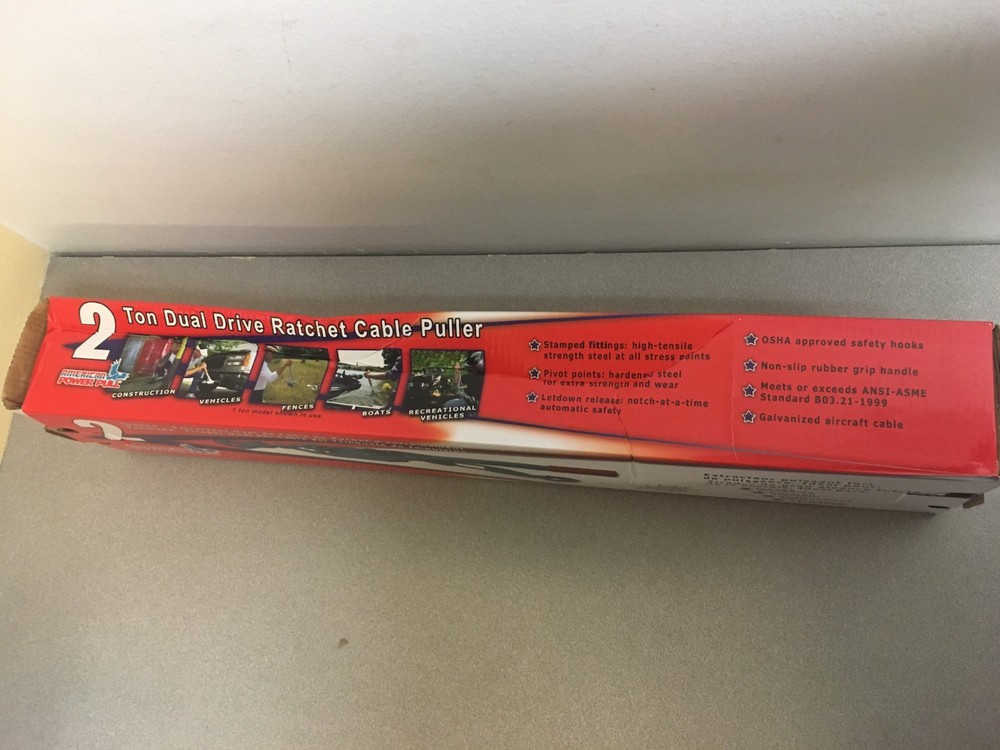 American Power Pull 2 Cable Power Puller 16 in. L