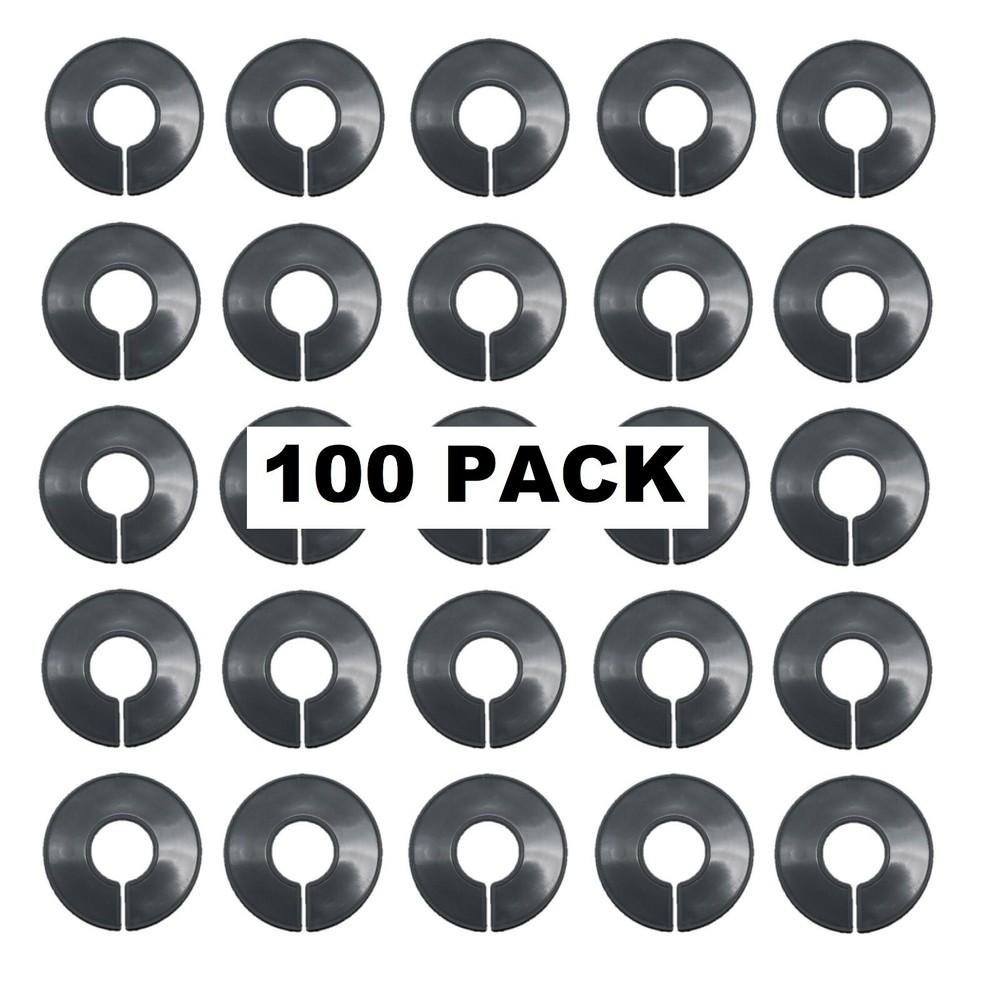 Grey Round Plastic Blank Rack Size Dividers - Multi-pack