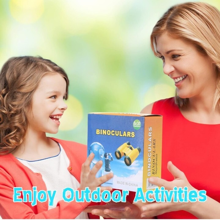 Yanhui Binoculars 6x30 Magnification Random Color 4 Pack