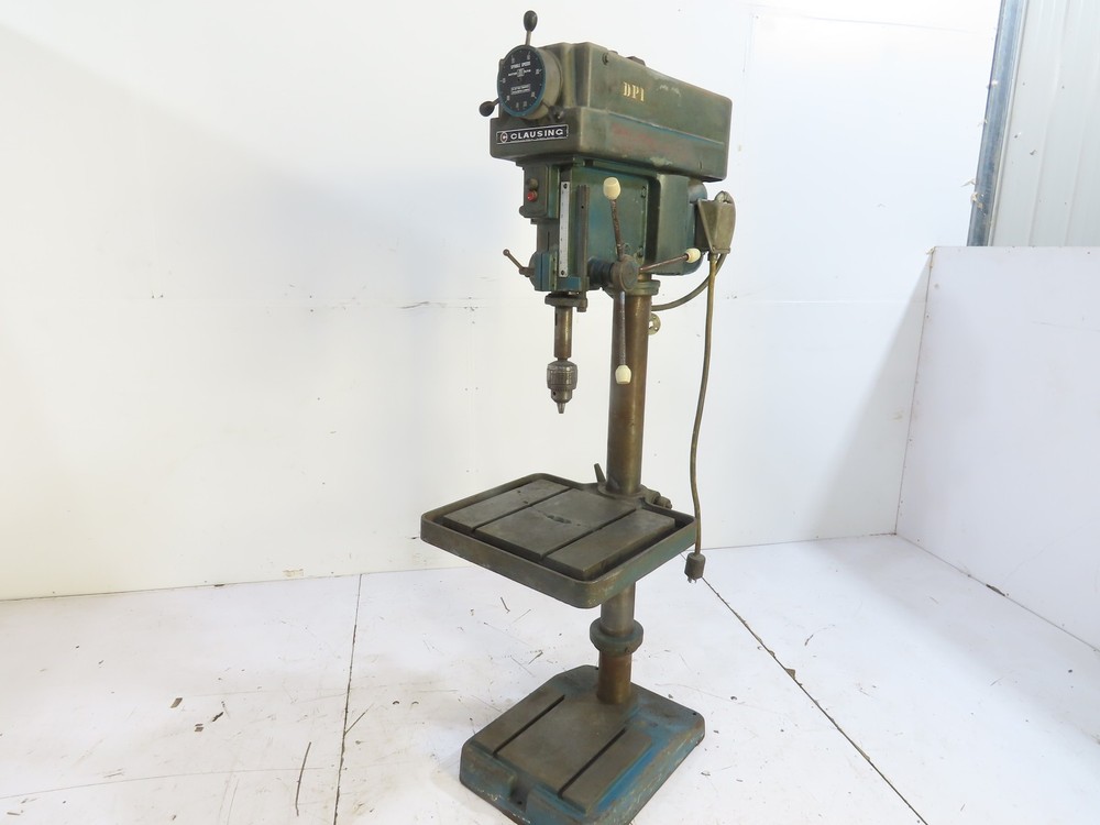 20" CLAUSING 2275 SINGLE-SPINDLE Variable Speed FLOOR-STANDING DRILL PRESS 3PH