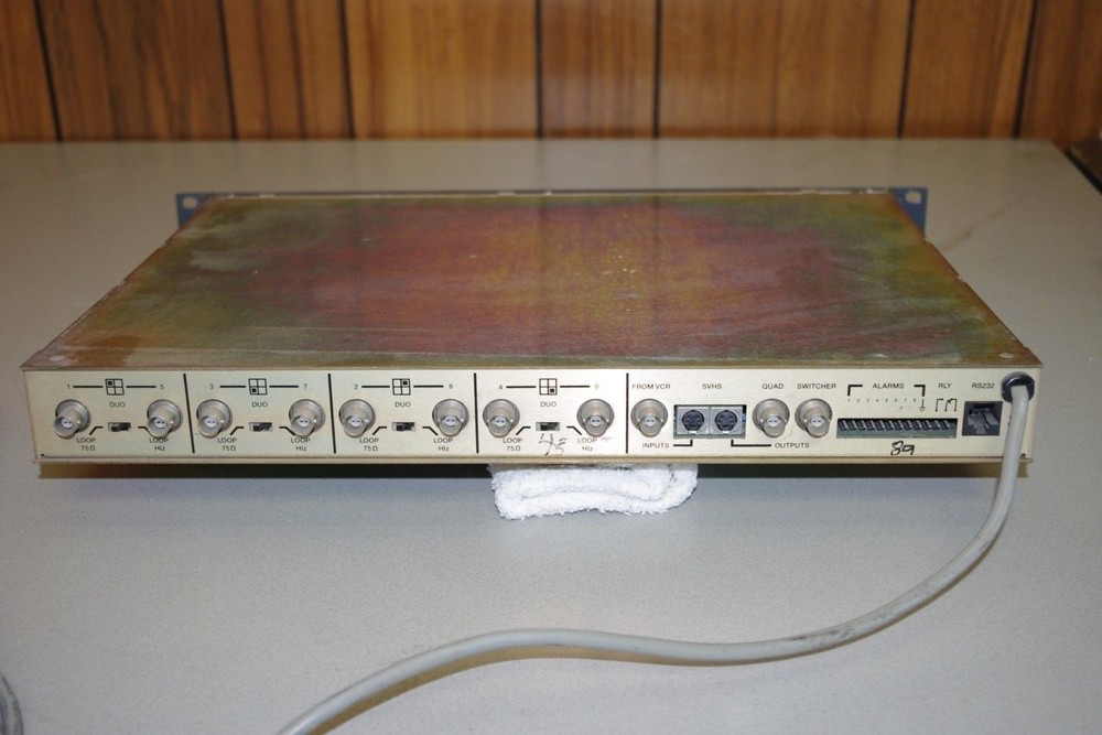 AD Chromaquad AD1576 Closed Circuit TV