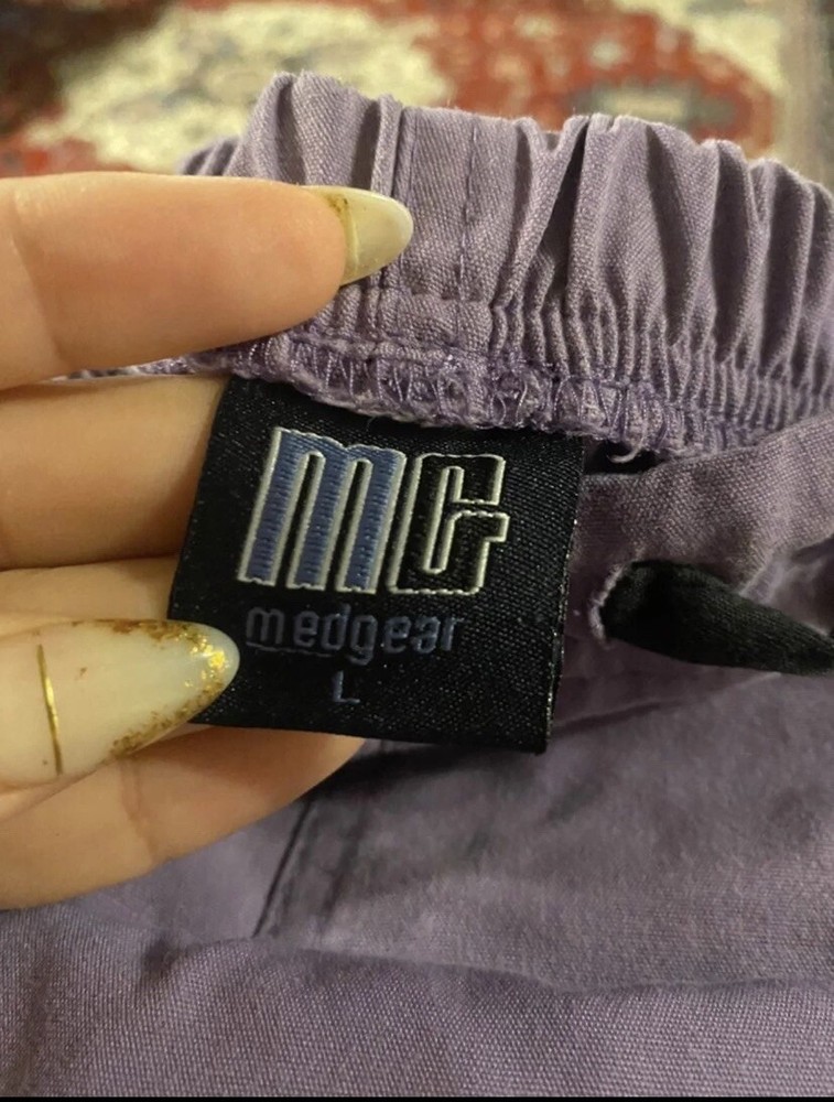 Medgear MG Lavender Scrub Set Large