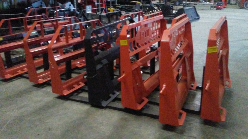 Skid Steer Pallet Forks 48"
