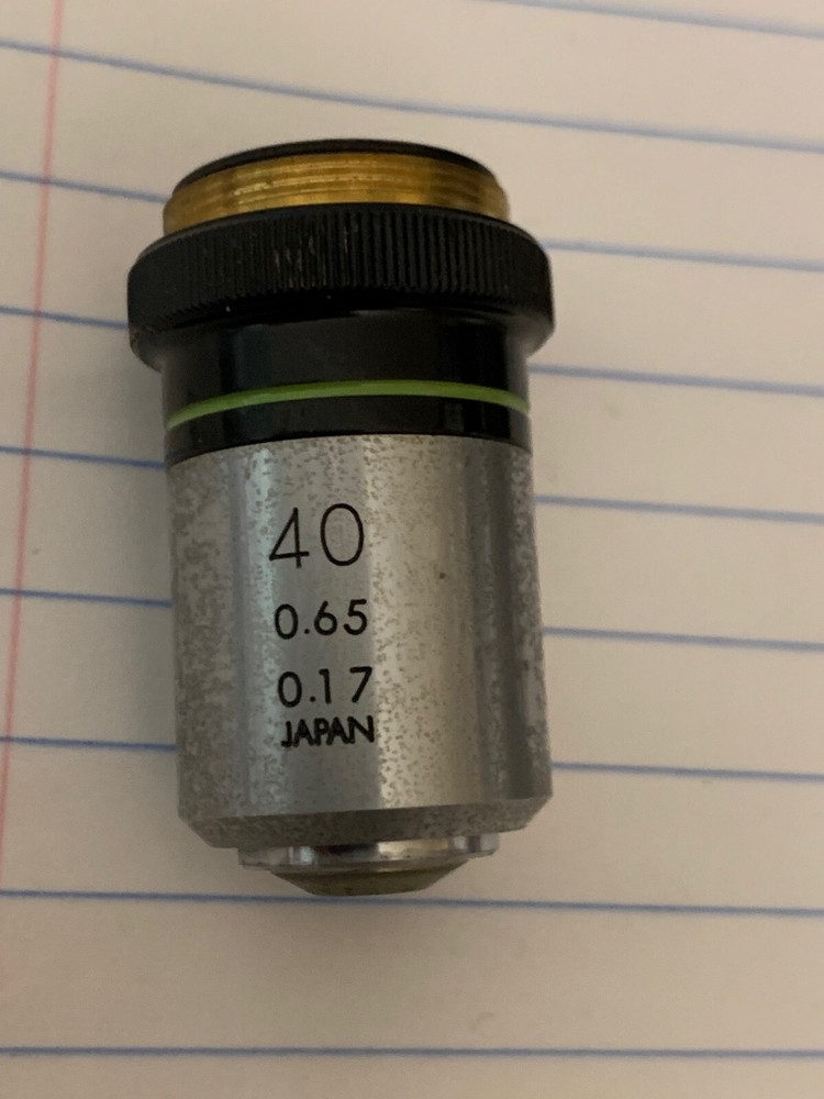 Olympus CH Series Monocular Microscope w/ 2 objective lenses