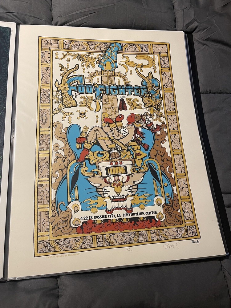 Foo Fighters Bossier City La Poster