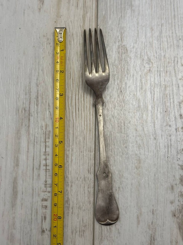 Fork Germany Marked Reichenberg 1940s Officers Kitchenware Alpaca Silver