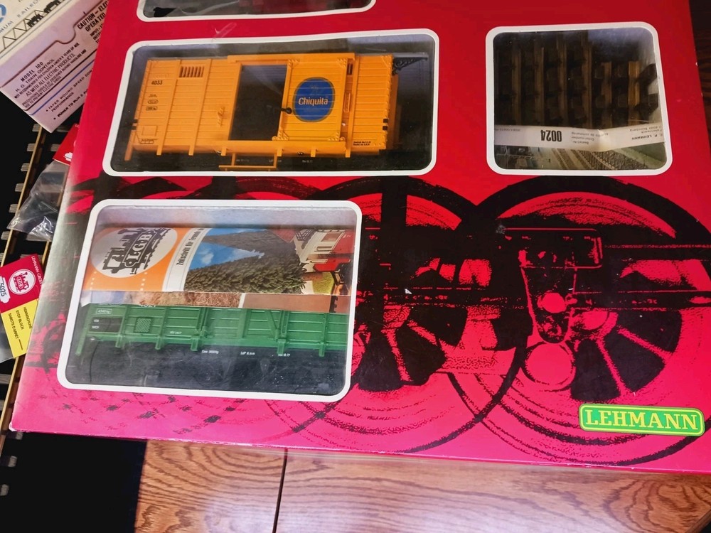 LGB Model Railroad Train G Set In Original Box W/ Trainpack For HO Model 100