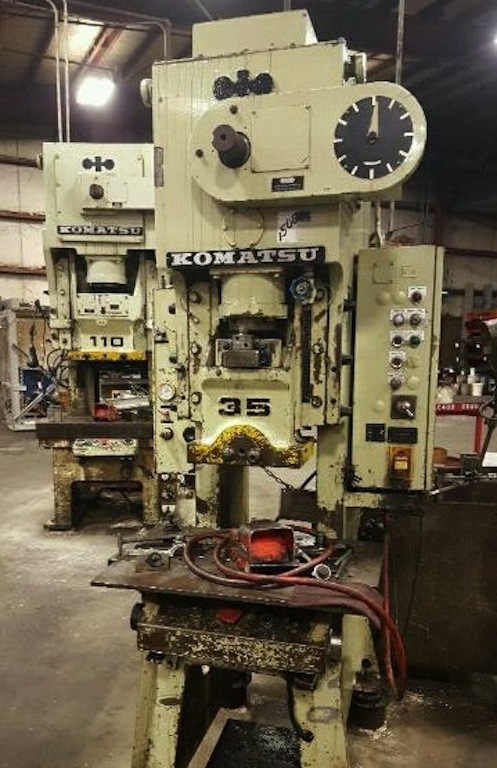 Komatsu Model OBS35-B Gap Frame Punch Press