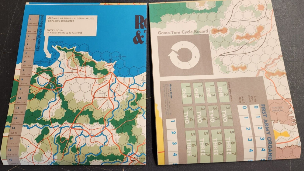 Rommel & Tunisia Game, Operational Studies Group, 1978