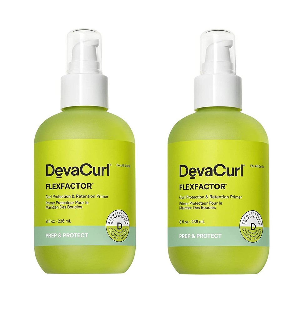 DevaCurl - FlexFactor (Curl Protection & Retention Primer 236ml/8oz - 2 Pack