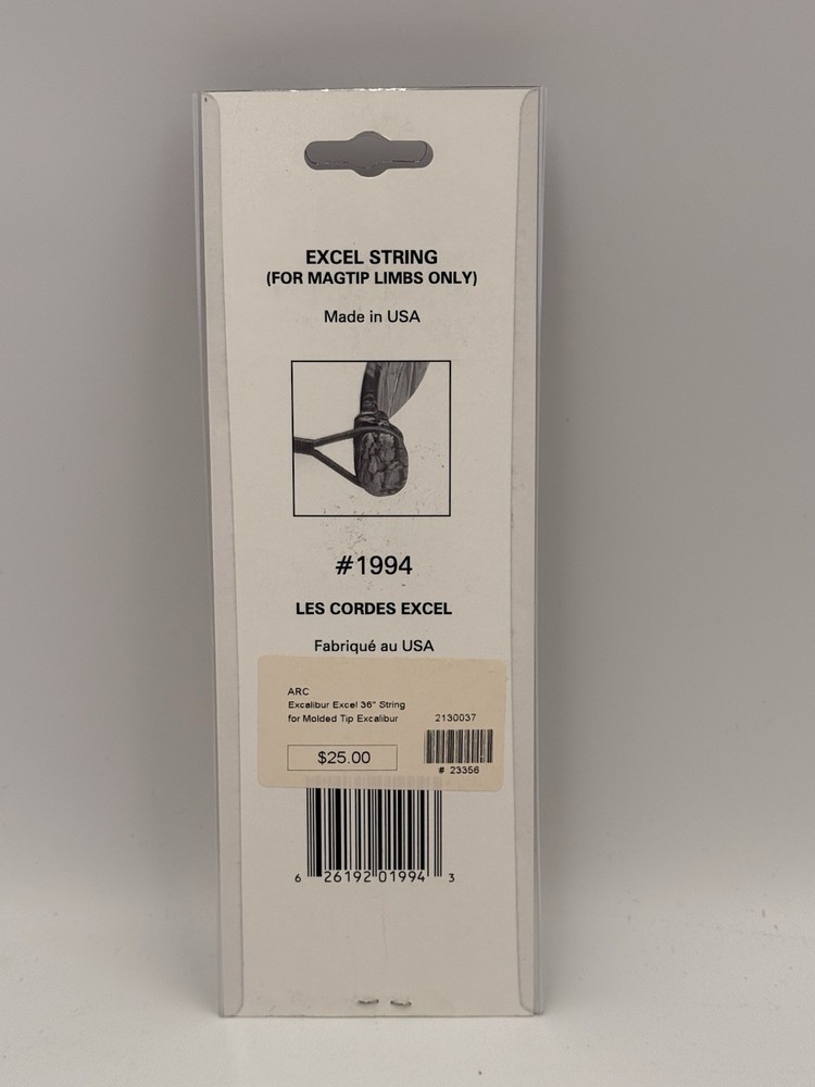 Excalibur Excel Crossbow String - Orange - 1994